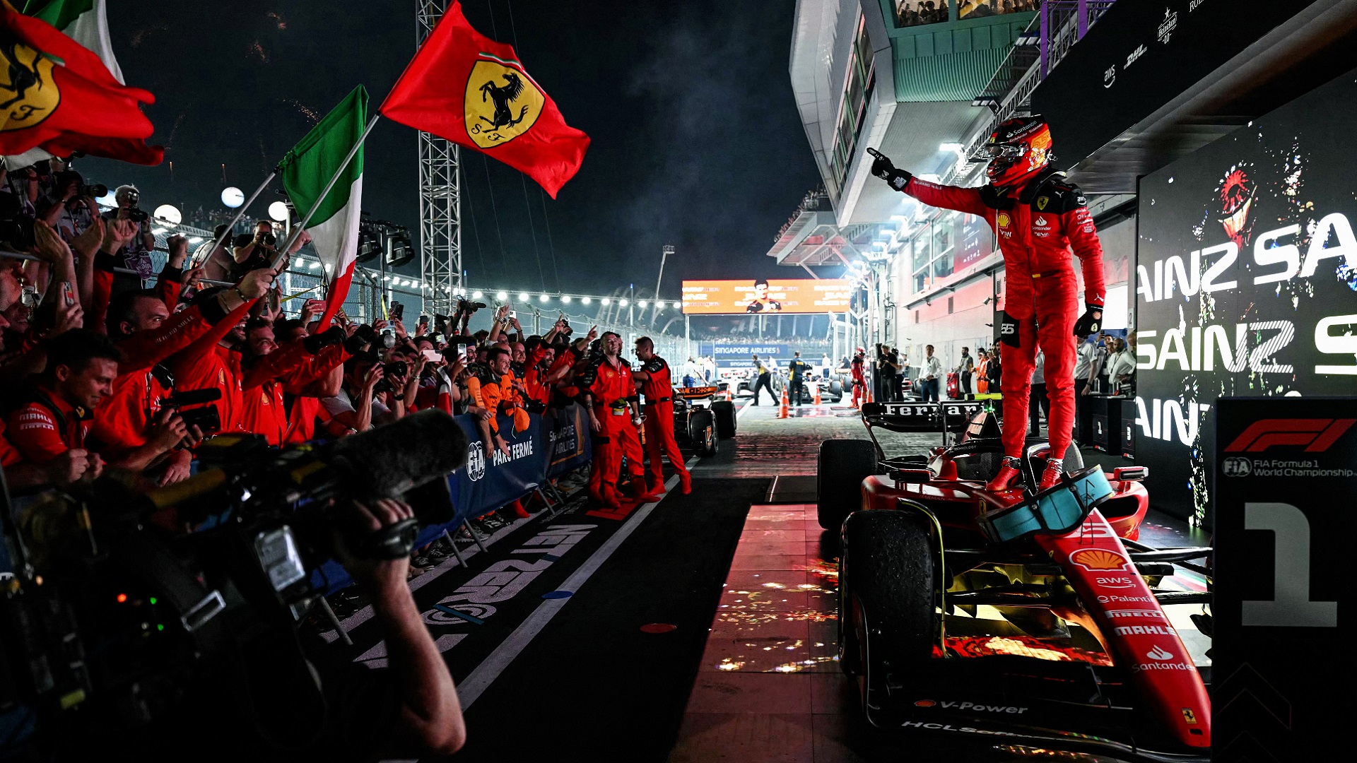 2023-09-17 Sainz Ferrari F1 Formula 1
