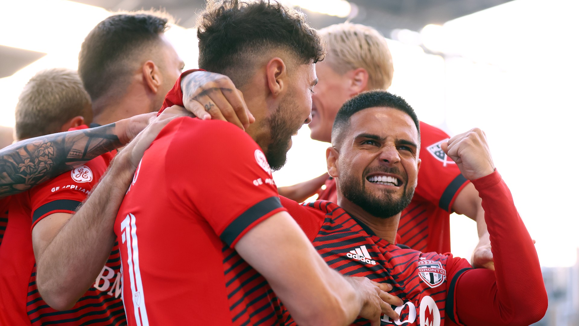 Lorenzo Insigne esulta con Toronto FC