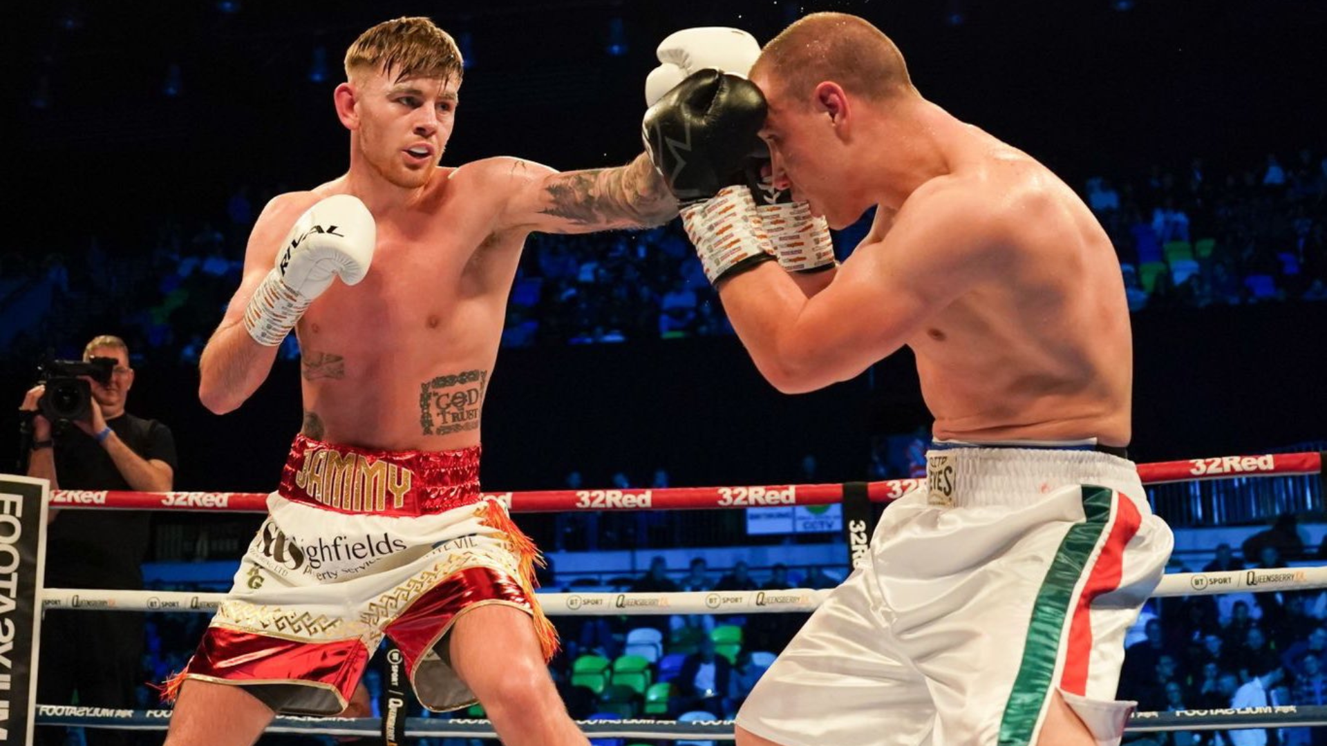 Eithan James vs Constantin Ursu boxeo 2025