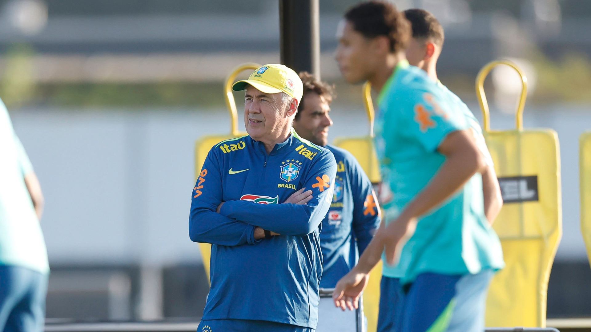 Ancelotti con Brasil 4