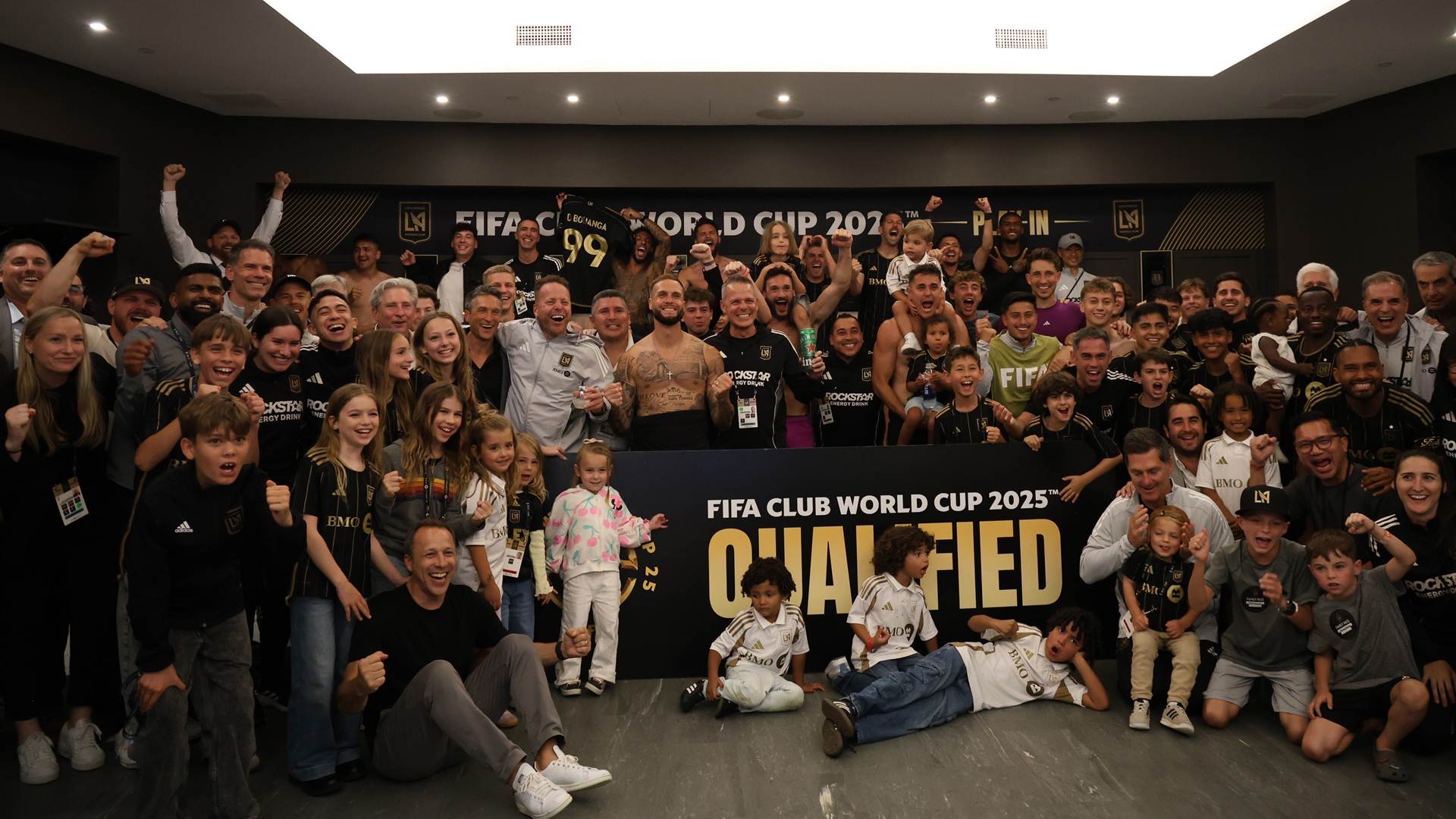 Il Los Angeles FC festeggia la qualificazione al Mondiale per Club FIFA 2025