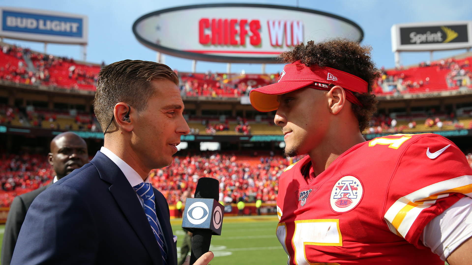 Evan Washburgn Patrick Mahomes Kansas City Chiefs NFL 22092019