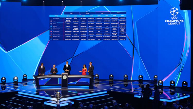 Champions League draw 2