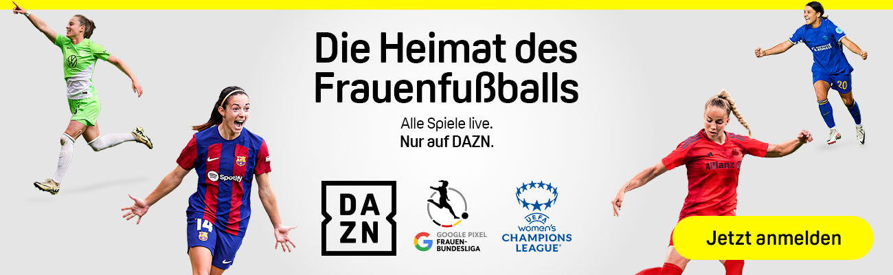 DAZN Frauenfußball Banner Season Start 2024