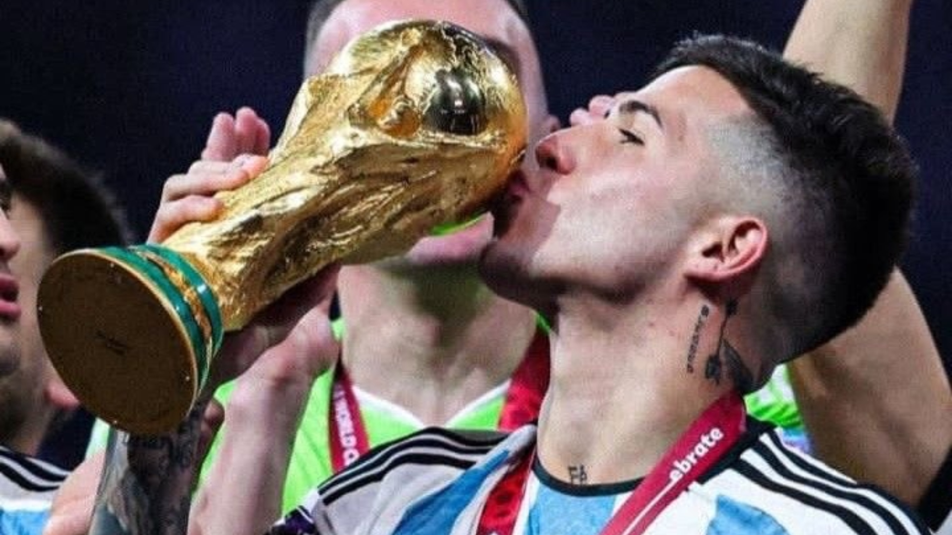 Enzo Fernández Mundial victoria