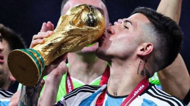 Enzo Fernández Mundial victoria