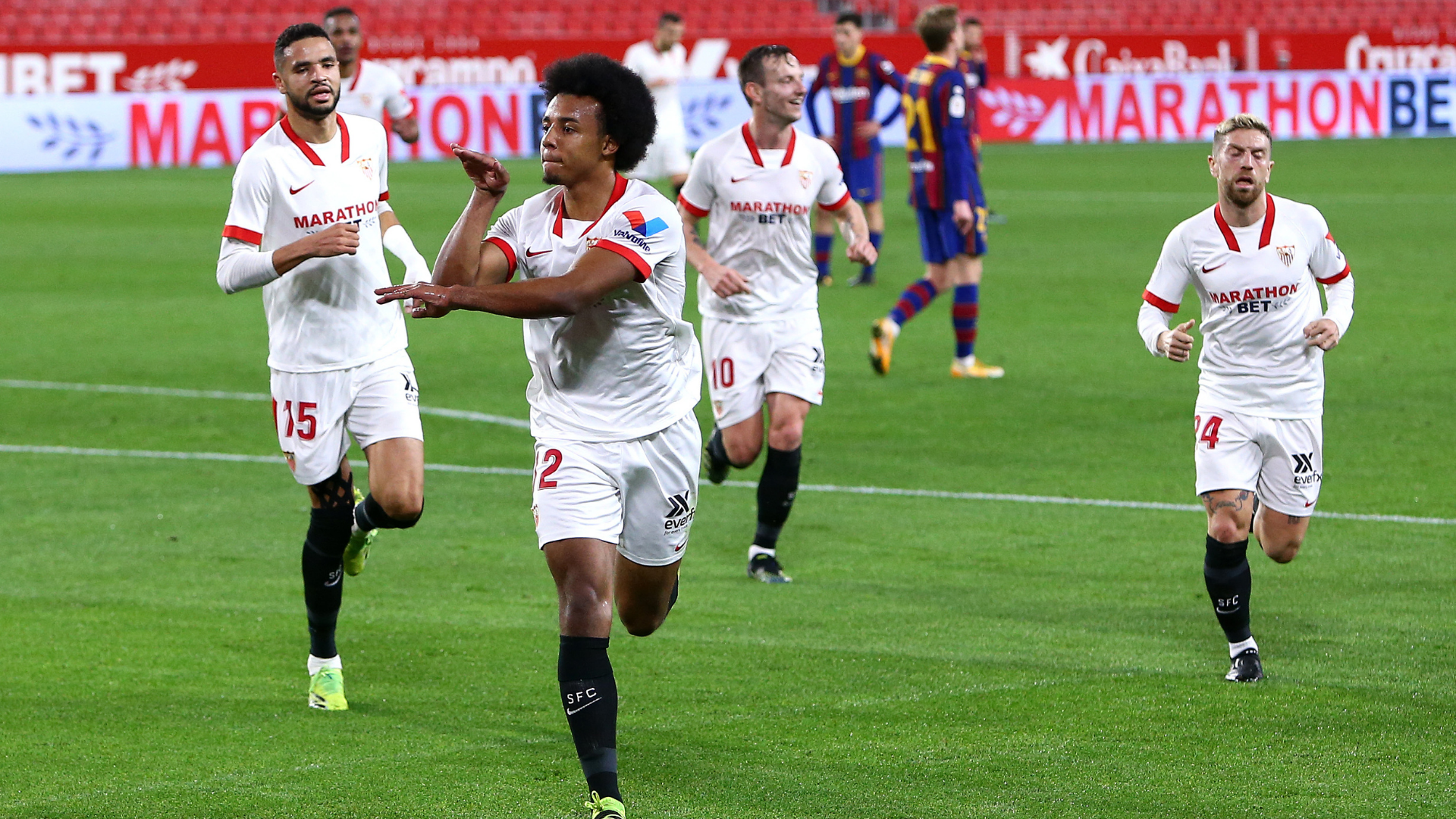 Jules Kounde FC Sevilla Copa del Rey 10022021