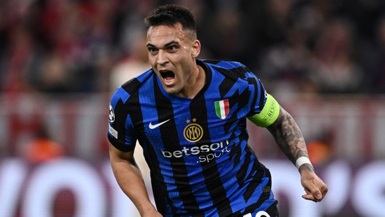 Lautaro Martinez Inter Mailand UEFA Champions League 2024/25 08042025