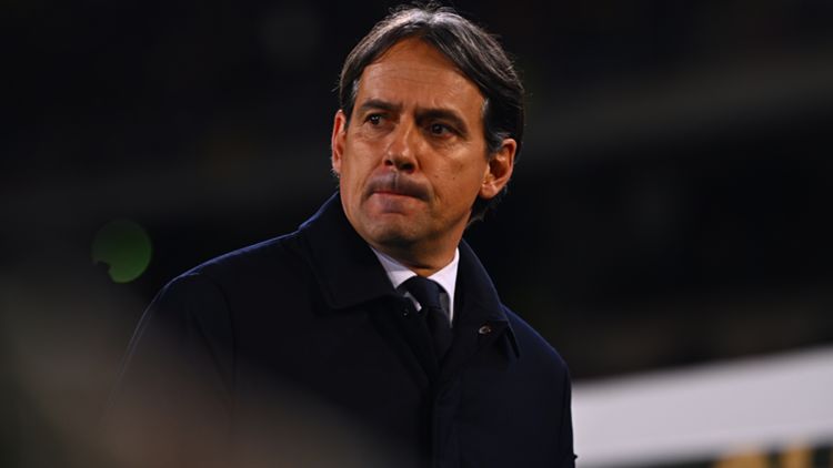 Simone Inzaghi in panchina