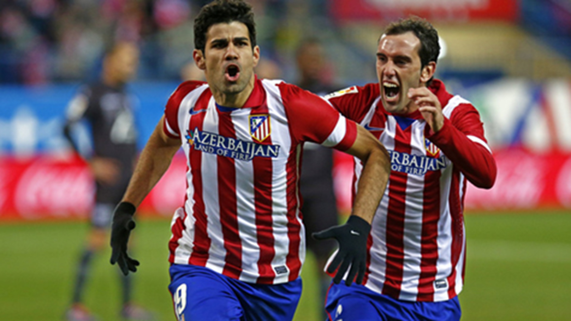 Diego costa y godin atletico
