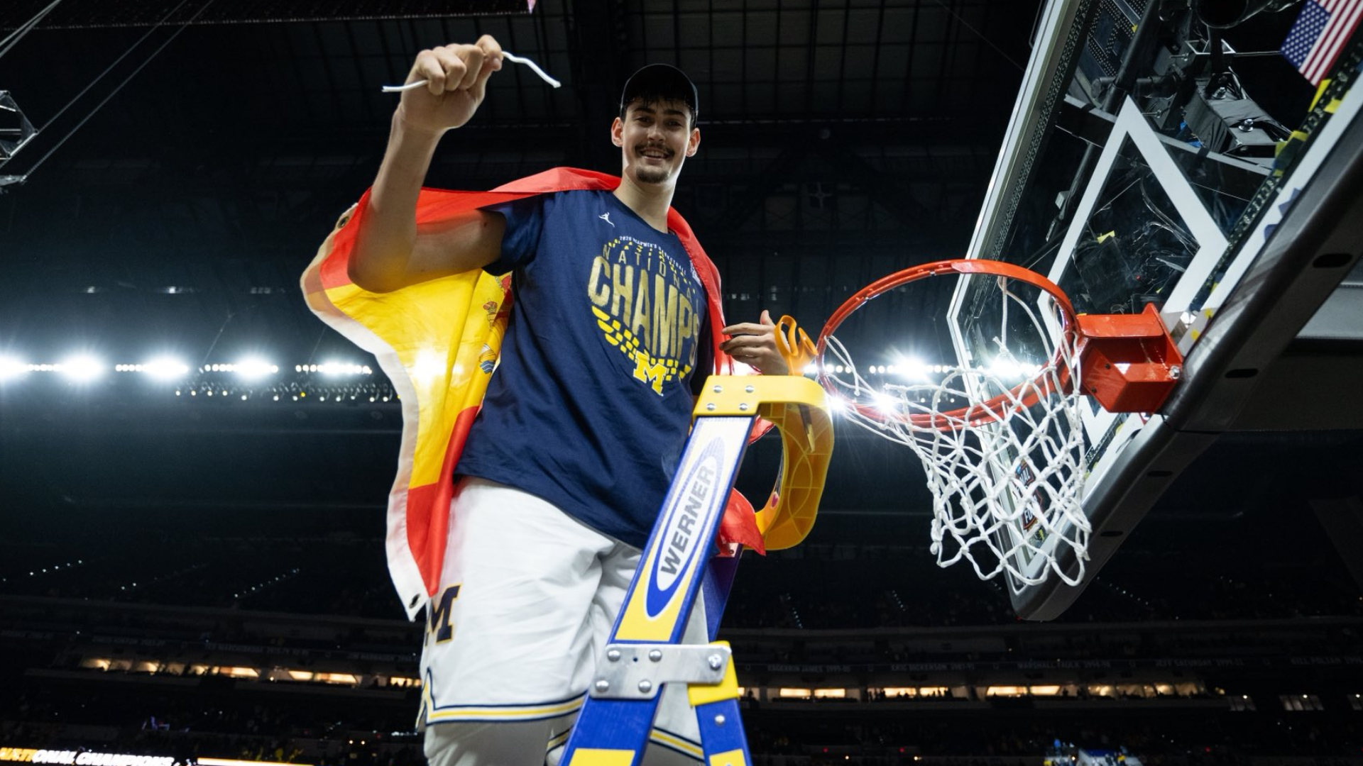 Aday Mara, Campeón NCAA Michigan Men's Basketball