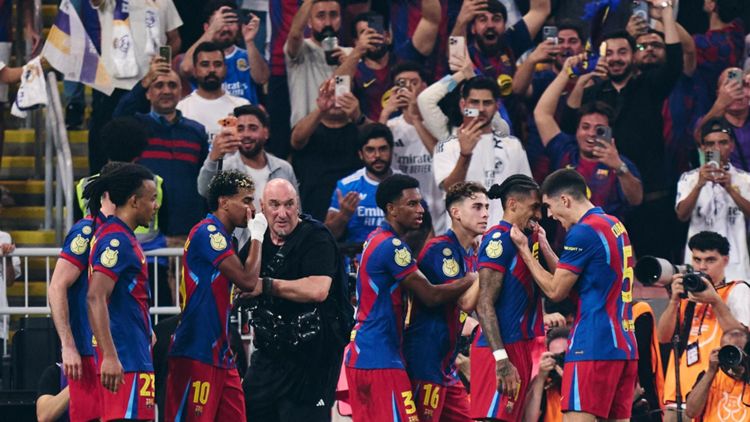 Rapinha, FC Barcelona, Supercopa de España