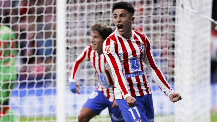 Thiago Almada, LaLiga, Atlético de Madrid