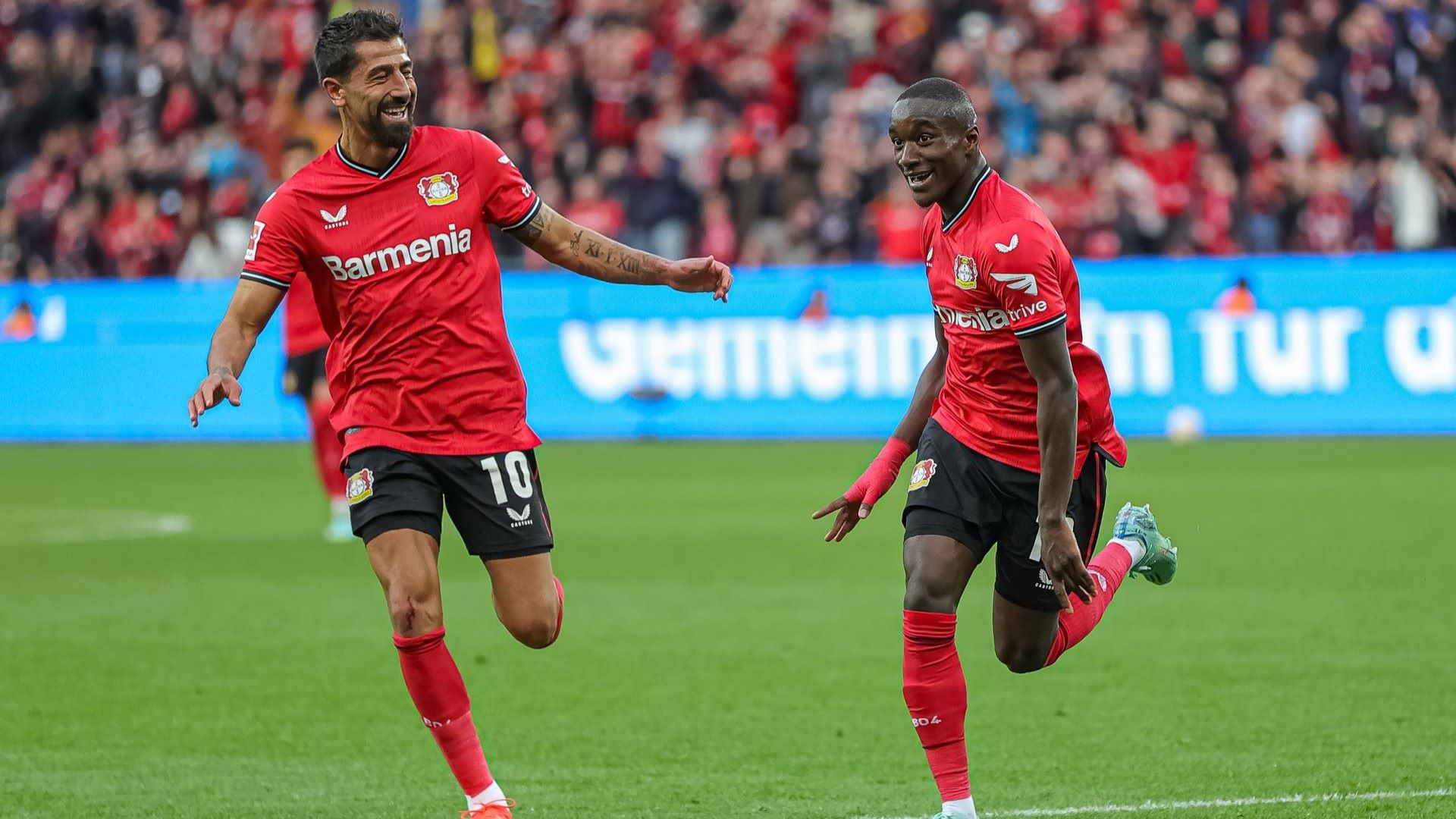Bayer Leverkusen Diaby Demirbay Bundesliga 12112023