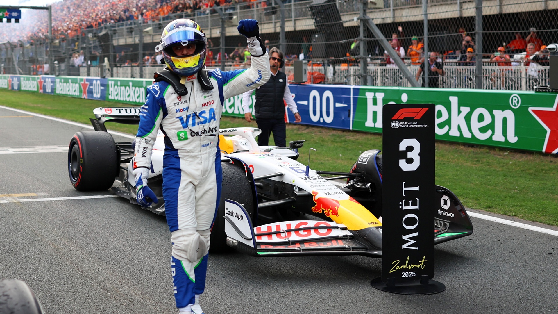 2025-08-31 Isack Hadjar VCARB Racing Bulls F1 Formula 1