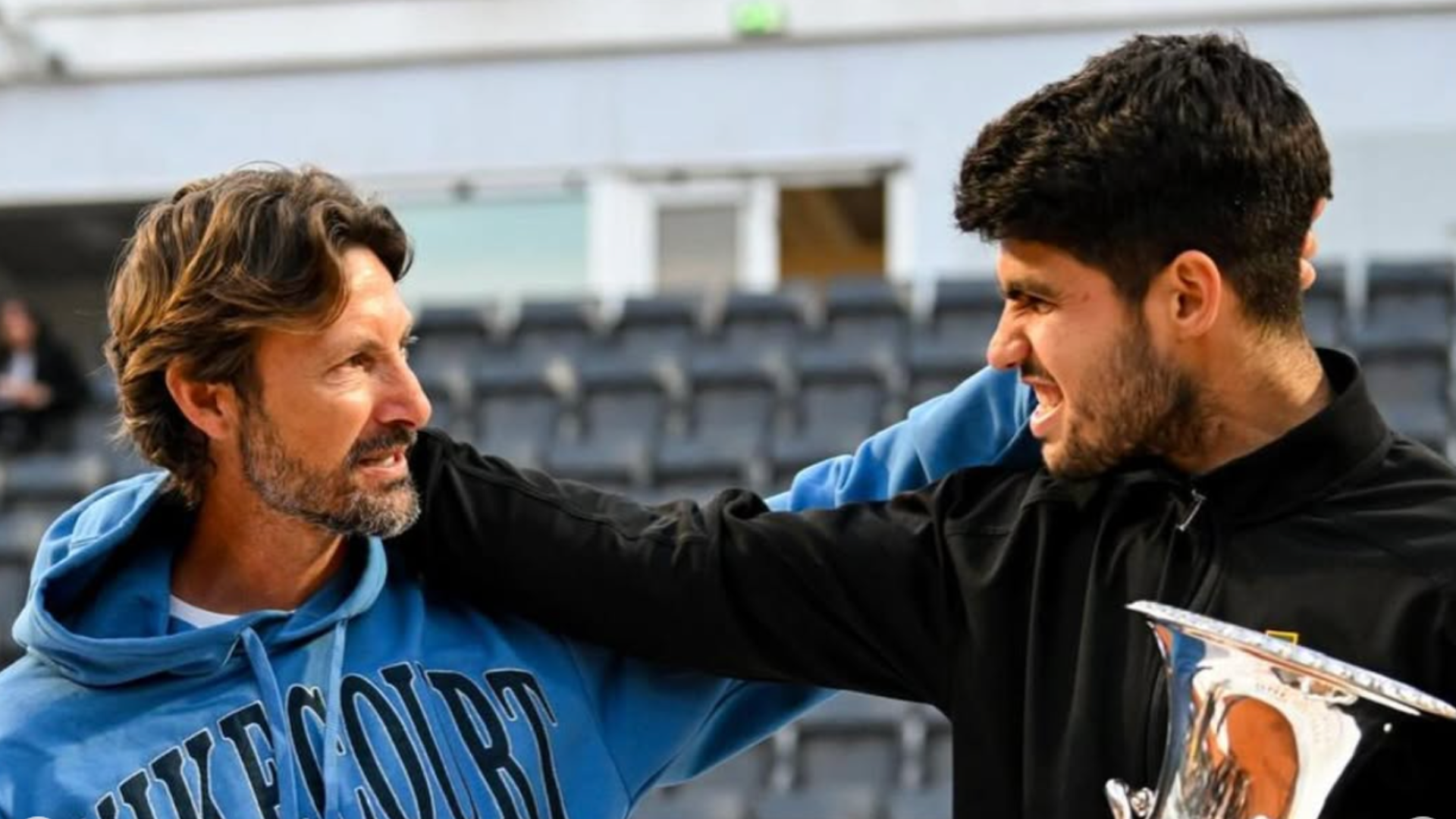 Carlos Alcaraz y Juan Carlos Ferrero