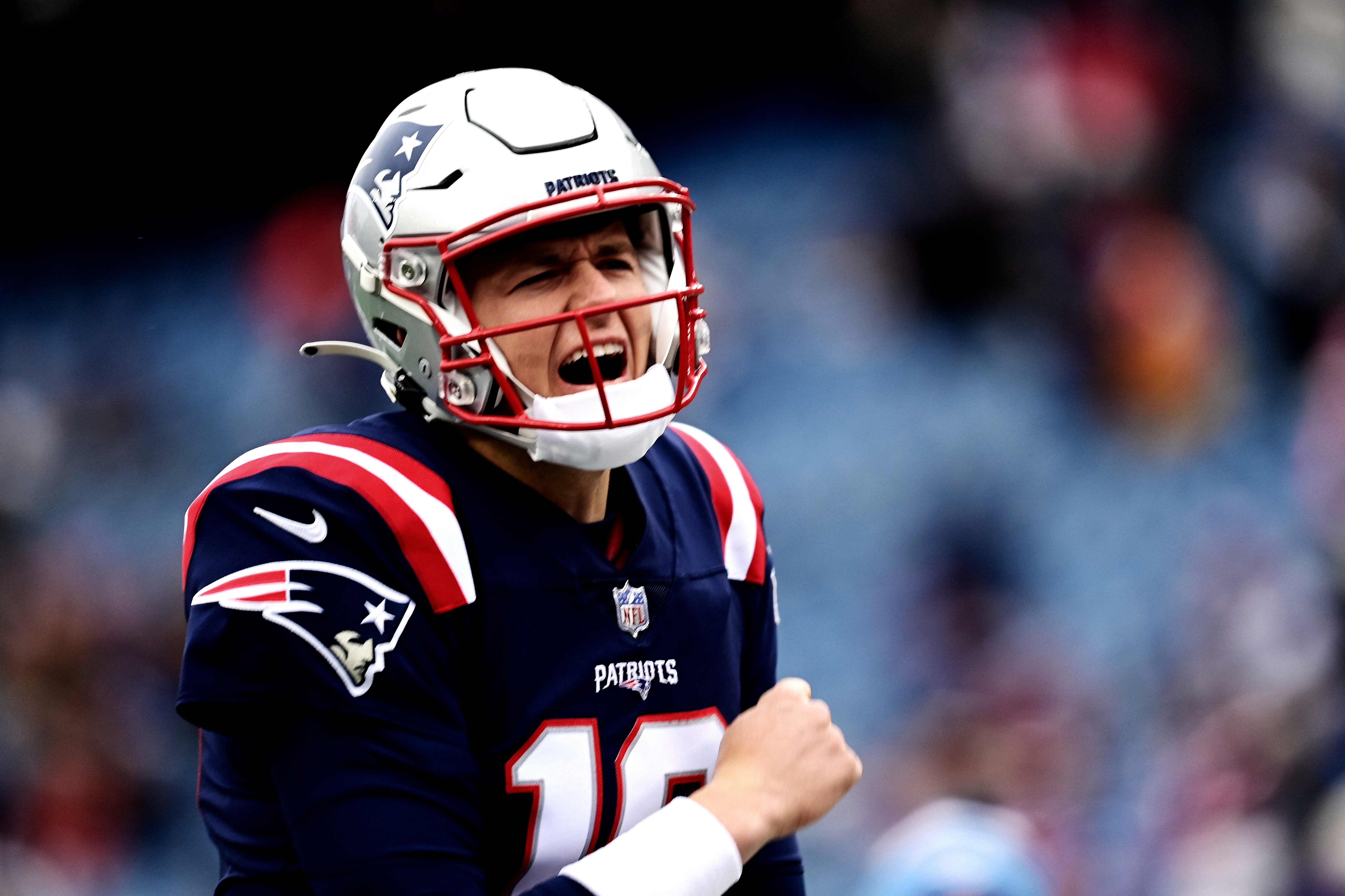 Mac Jones, quarterback, New England Patriots, NFL 2021