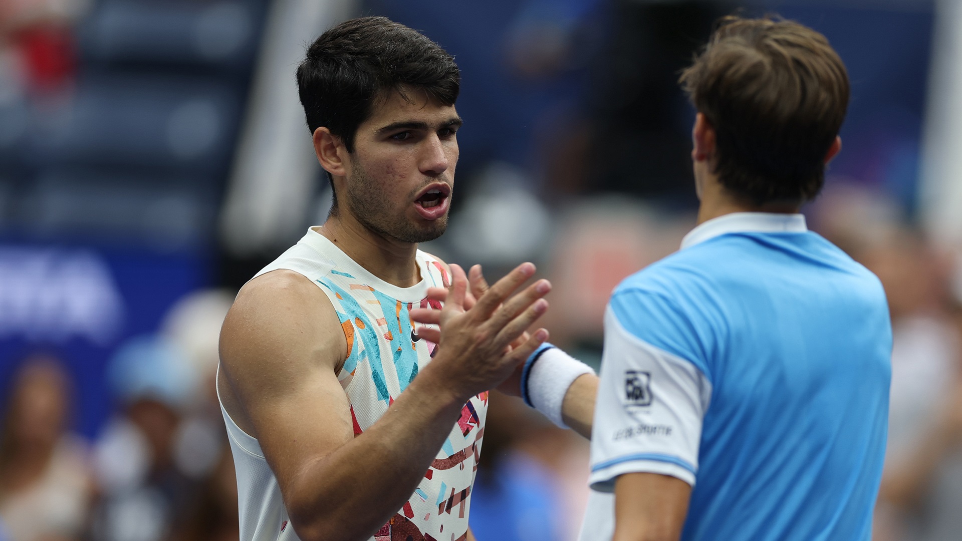 Carlos Alcaraz e Matteo Arnaldi