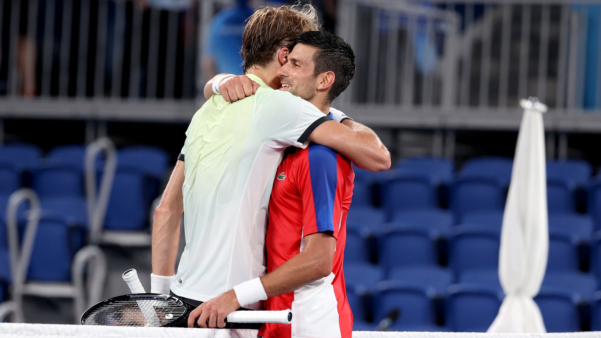 Alexander Zverev Novak Djokovic Olympische Spiele 2020 Halbfinale 30072021