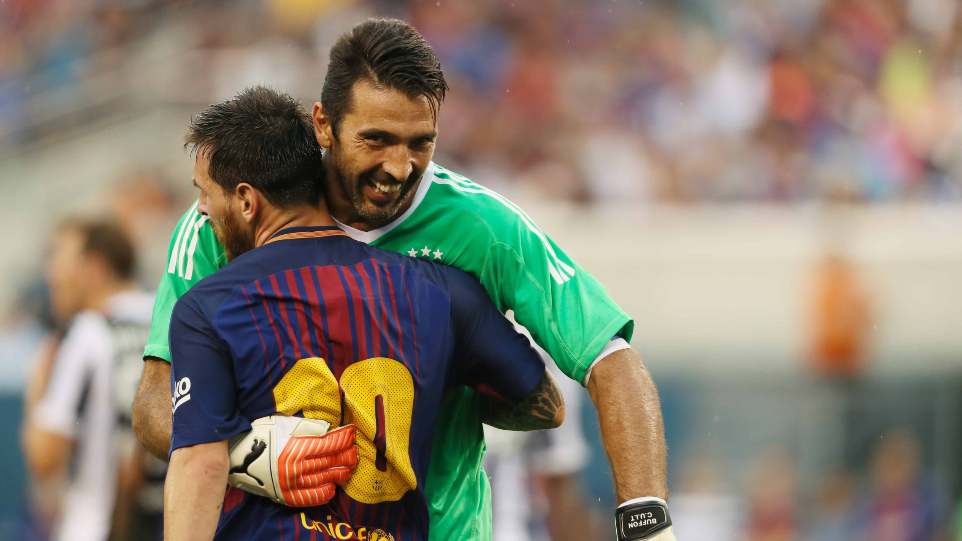 Buffon, Messi, Barça vs Juventus
