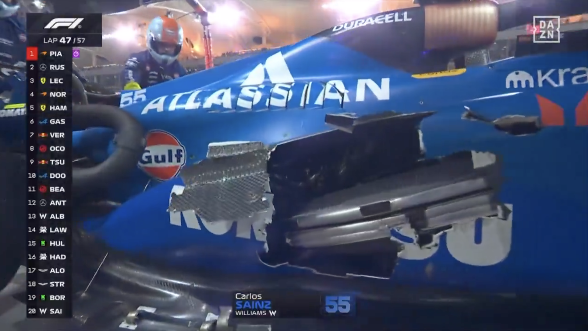 Carlos Sainz, Williams, GP Bahréin, F1