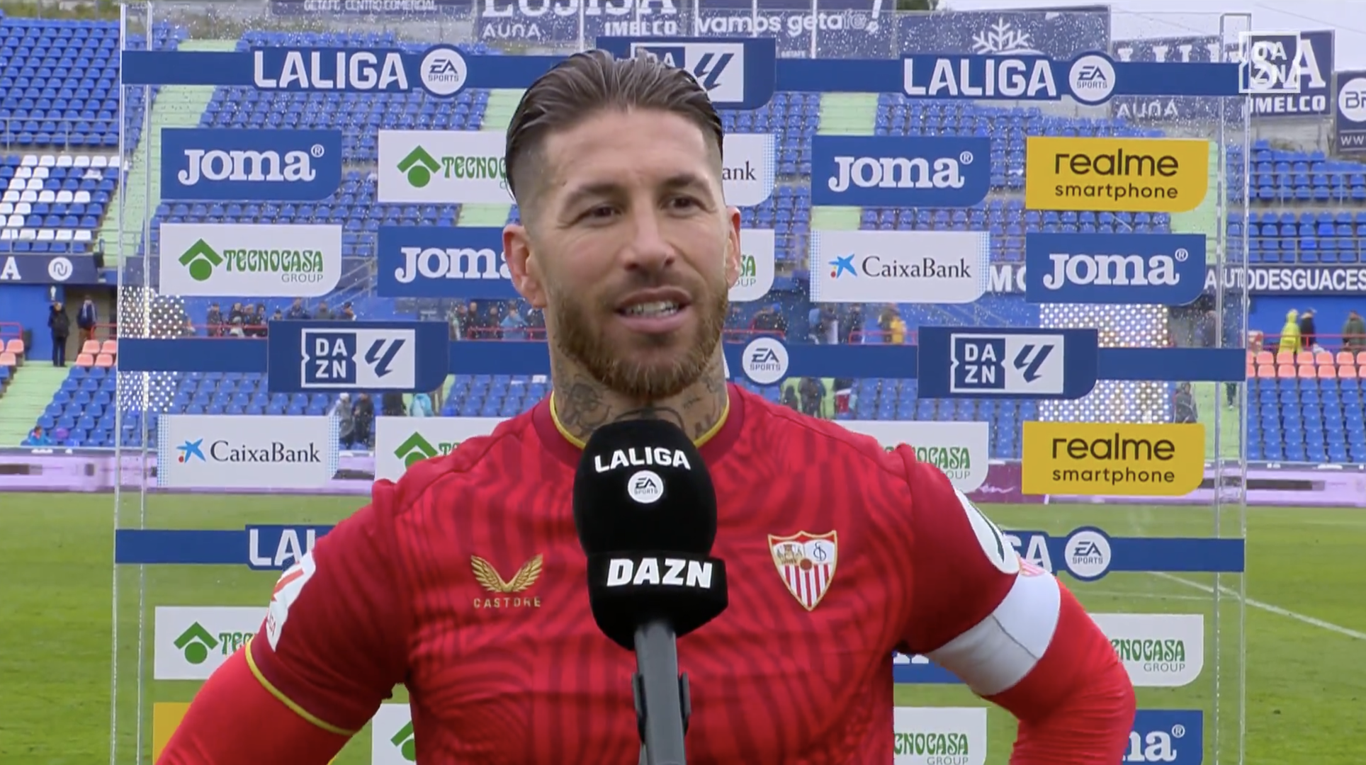 Sergio Ramos, Getafe vs Sevilla, LALIGA