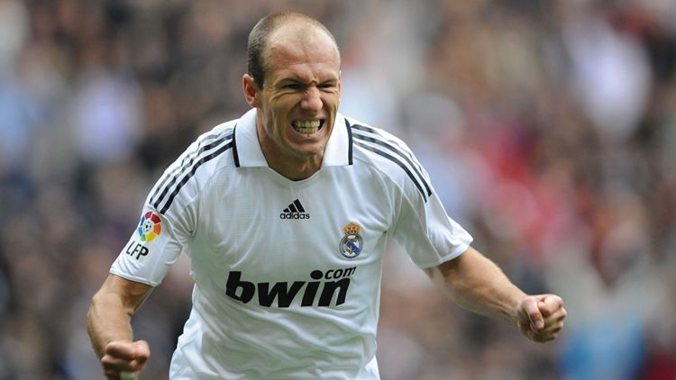 Arjen Robben Real Madrid