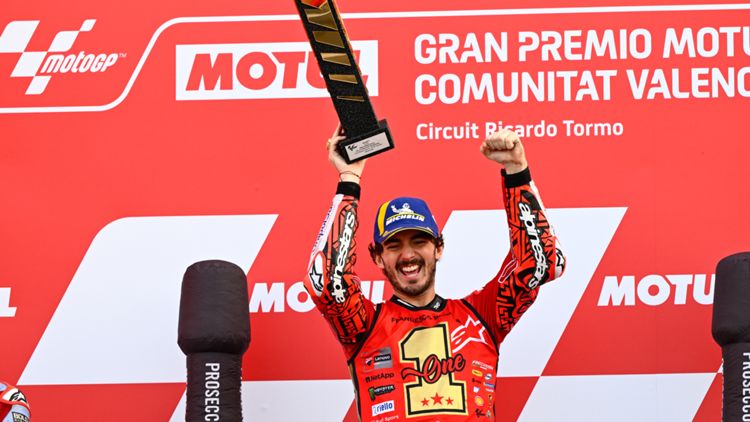 Pecco Bagnaia, GP Comunitat Valenciana, MotoGP 2023, noviembre 2023