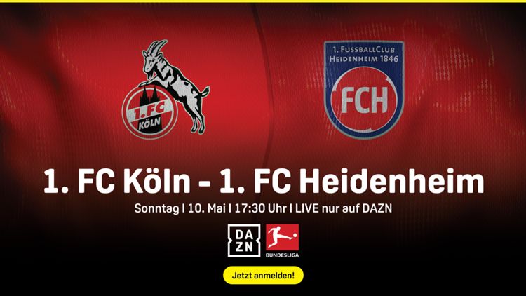 1. FC Köln 1. FC Heidenheim Bundesliga