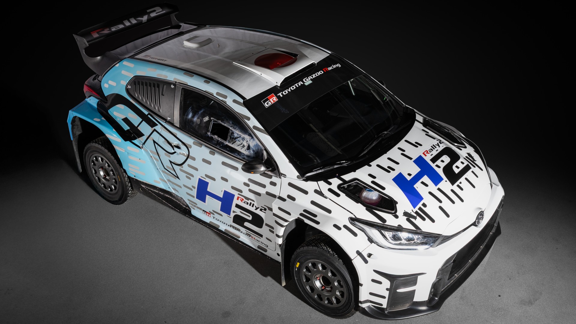 Toyota’s hydrogen powered GR Yaris Rally2 car