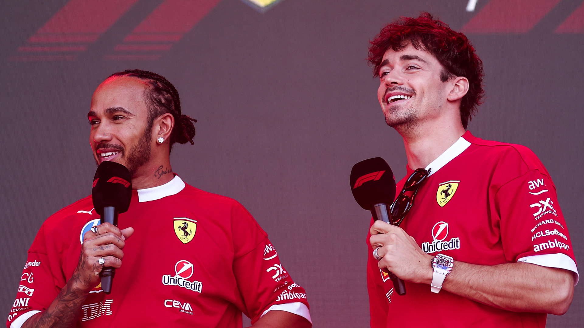 Ferrari, F1, Charles Leclerc, Lewis Hamilton