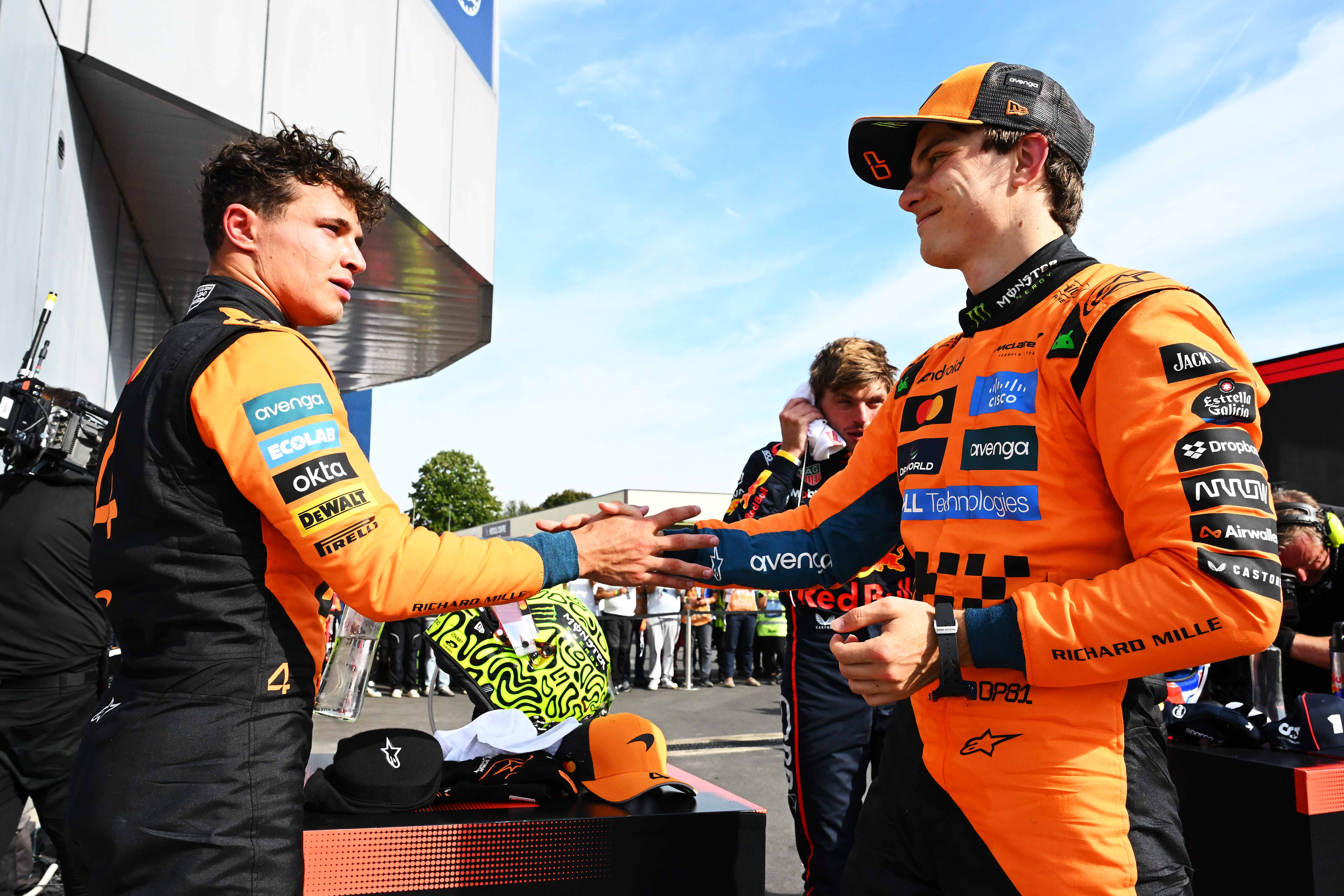 Oscar Piastri e Lando Norris