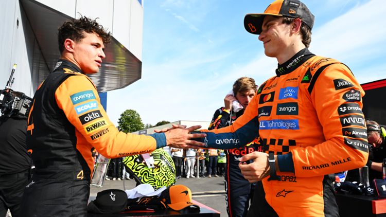 Oscar Piastri e Lando Norris