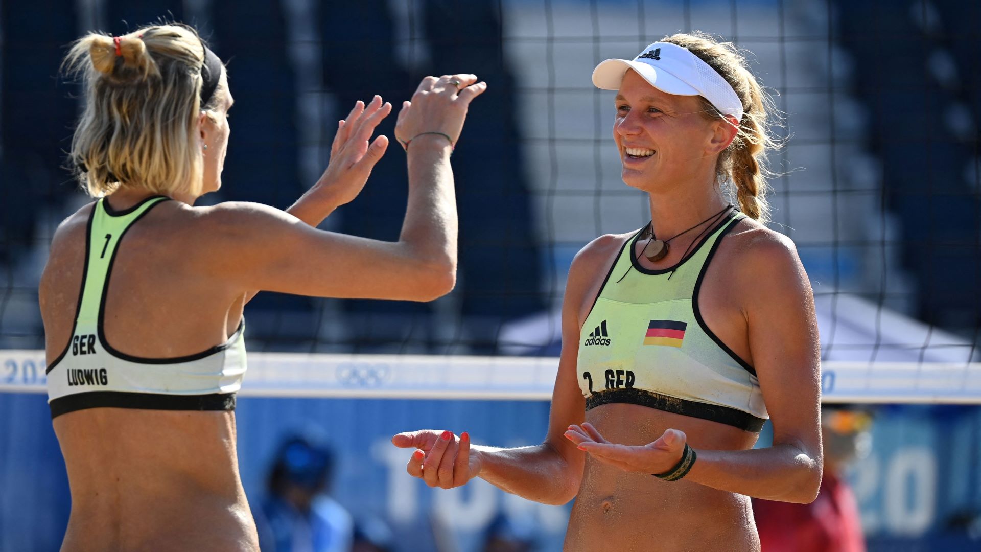 Deutschland Beachvolleyball Kozuch Ludwig Olympia 2021