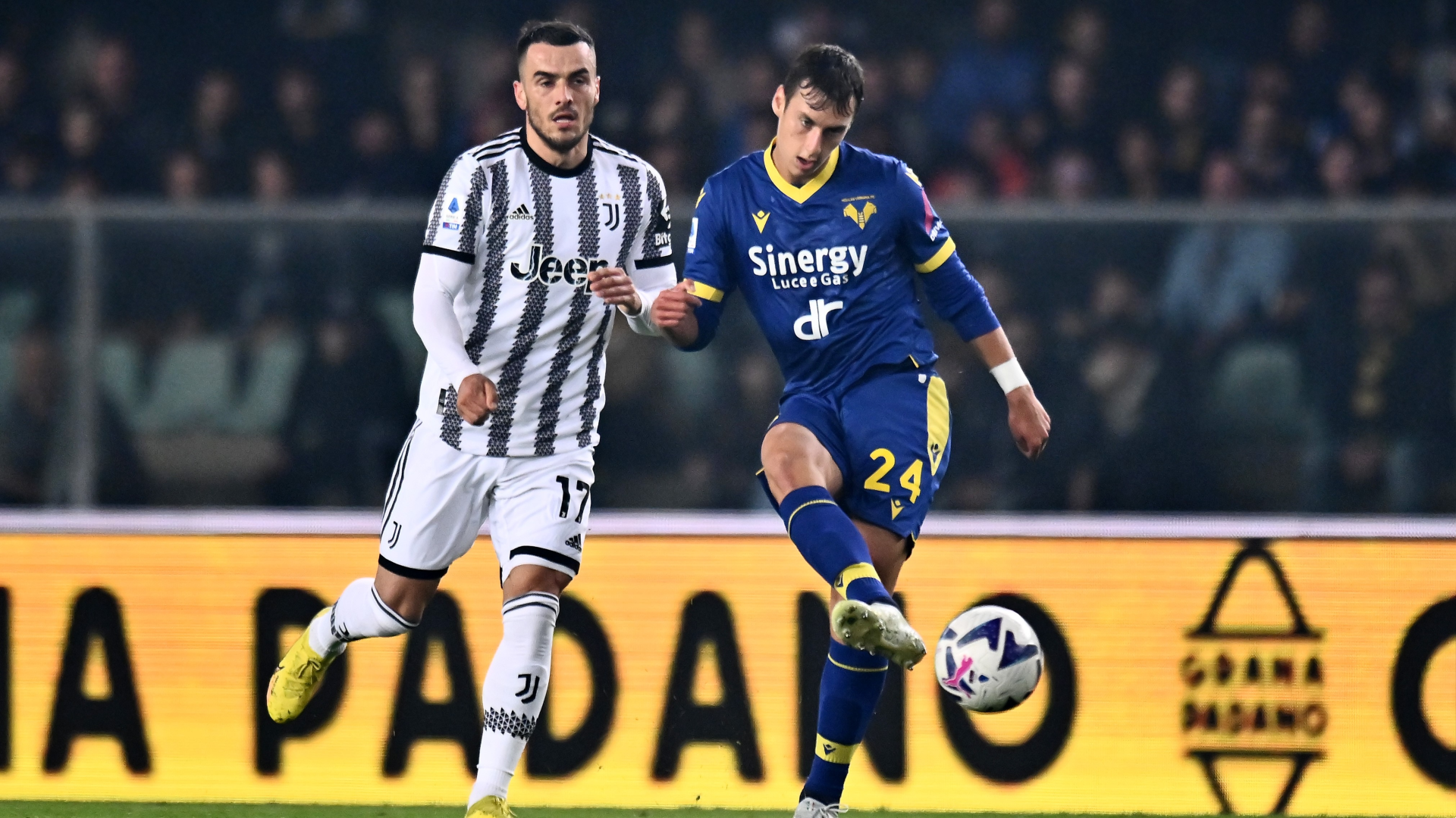 Verona-Juventus in Serie A TIM 2022