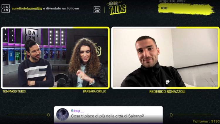 Bonazzoli a DAZN Talks