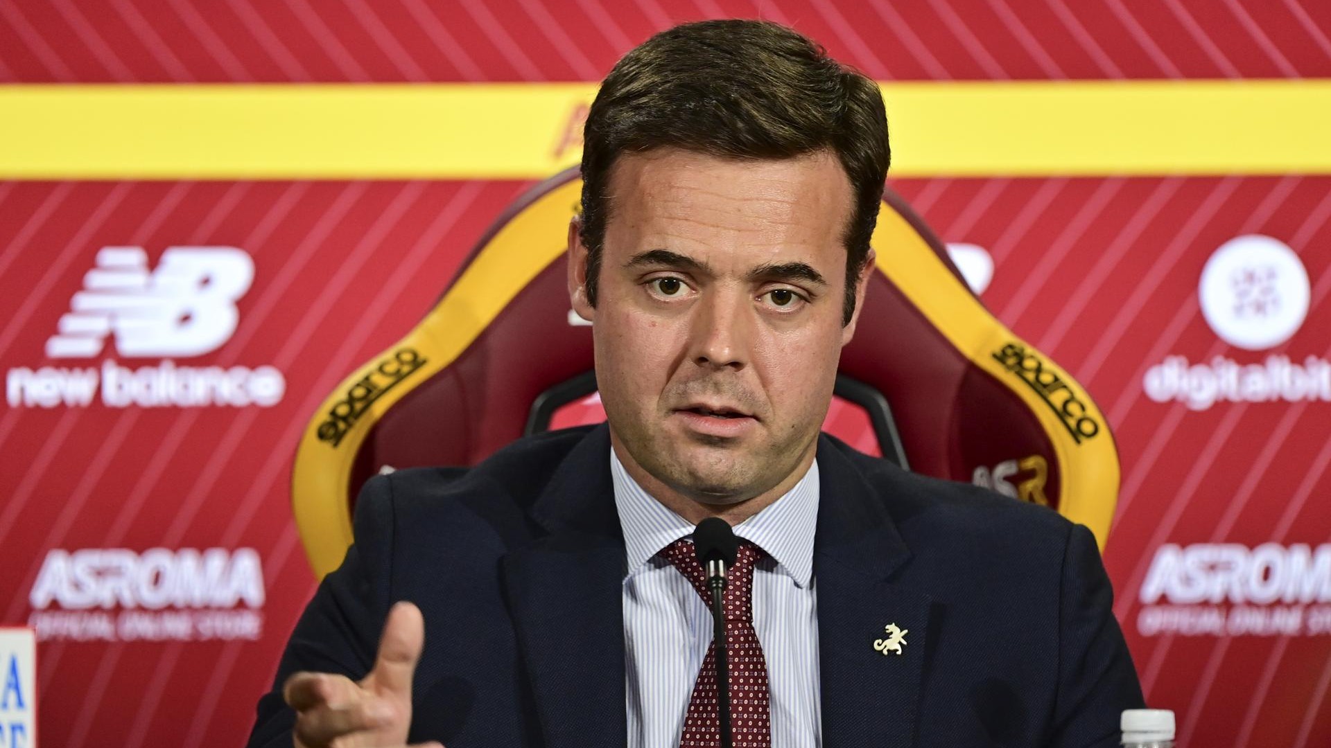 Tiago Pinto general manager Roma