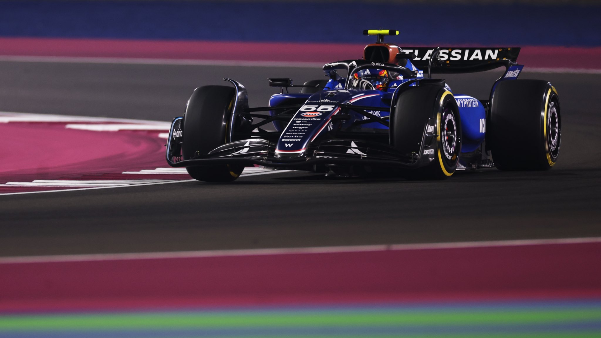 Carlos Sainz, Williams, Qatar 2025, F1