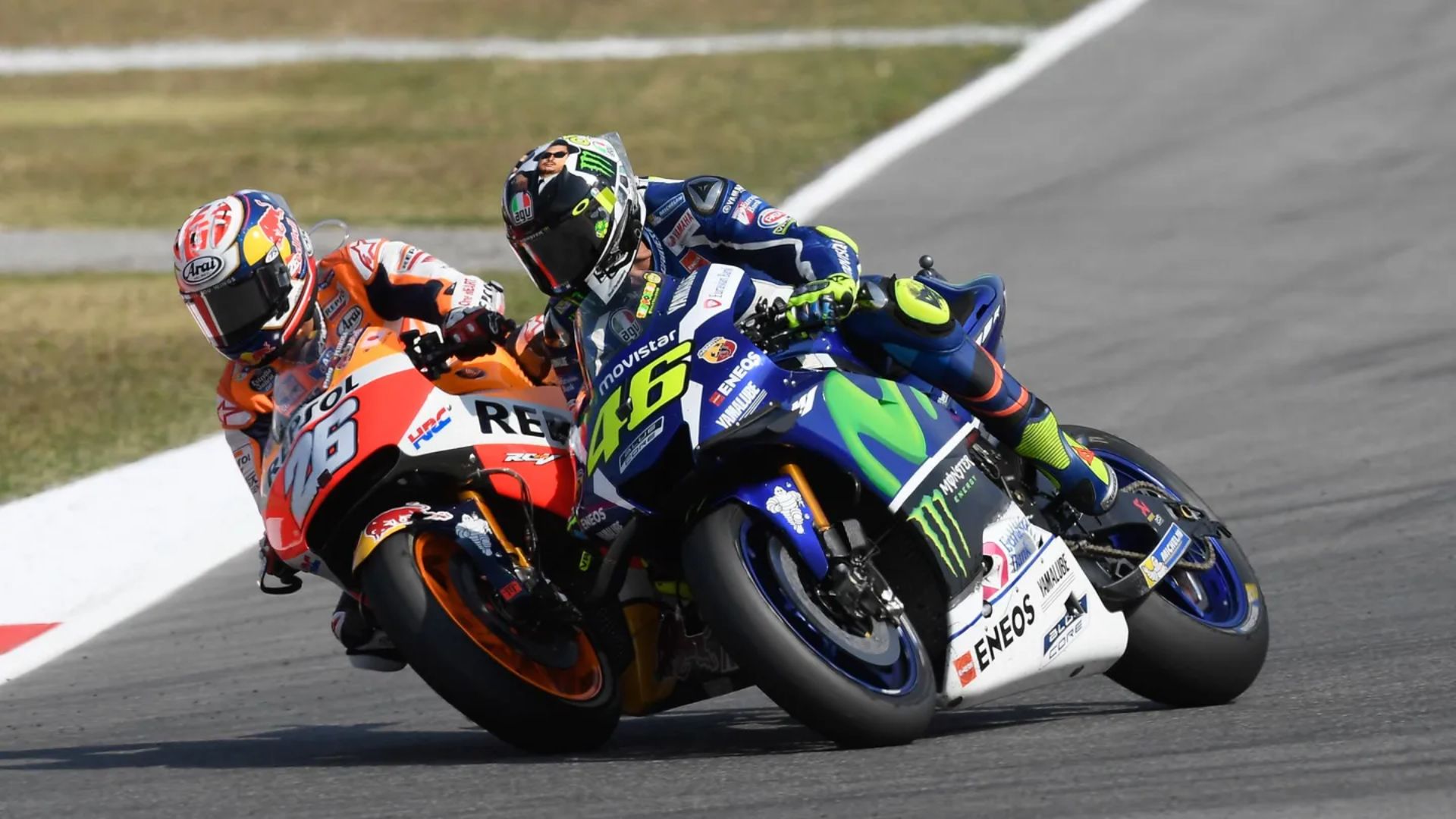 Pedrosa, Rossi