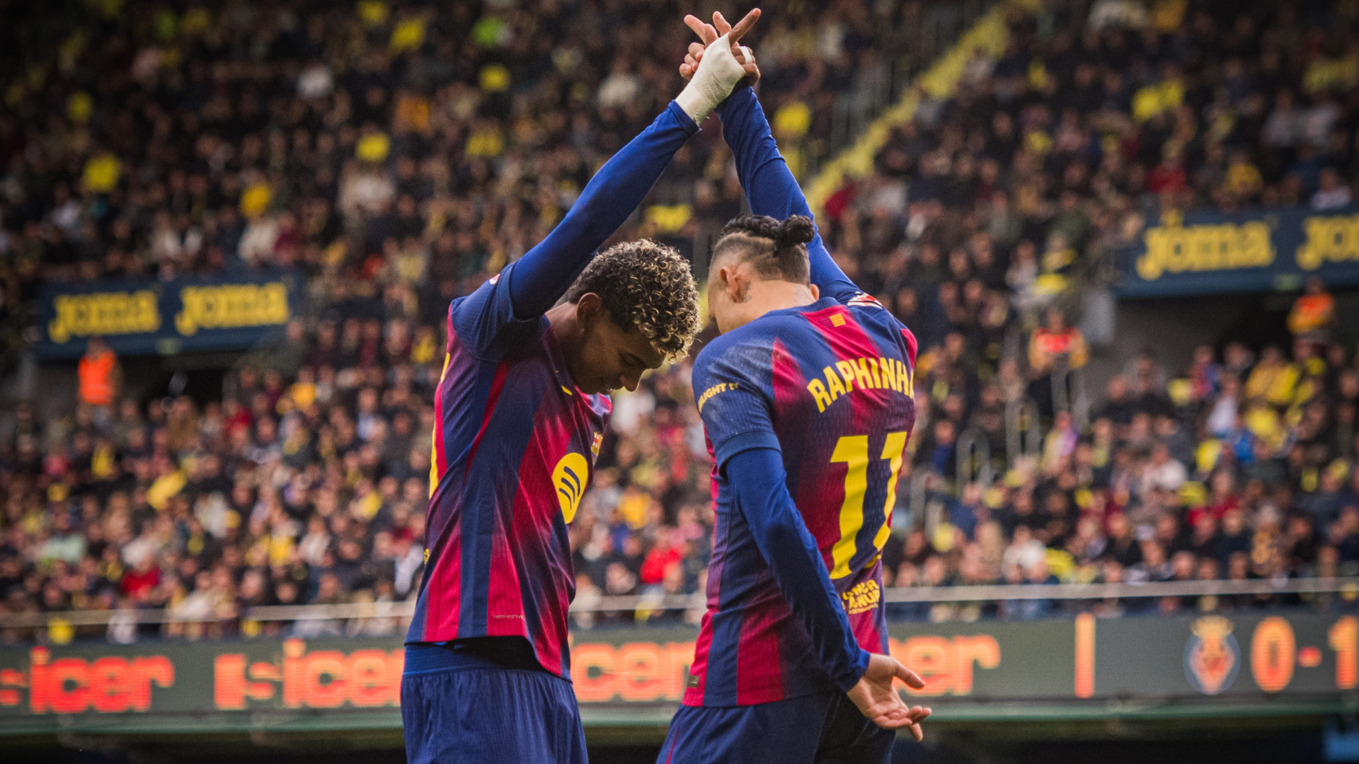 Lamine Yamal Raphinha FC Barcelona 2025