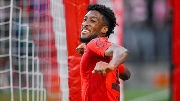 Kingsley Coman Bayern München Bundesliga 02112024
