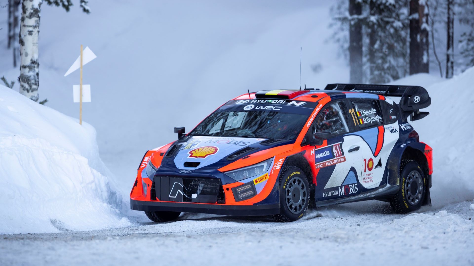 Hyundai Rally Sweden 2024