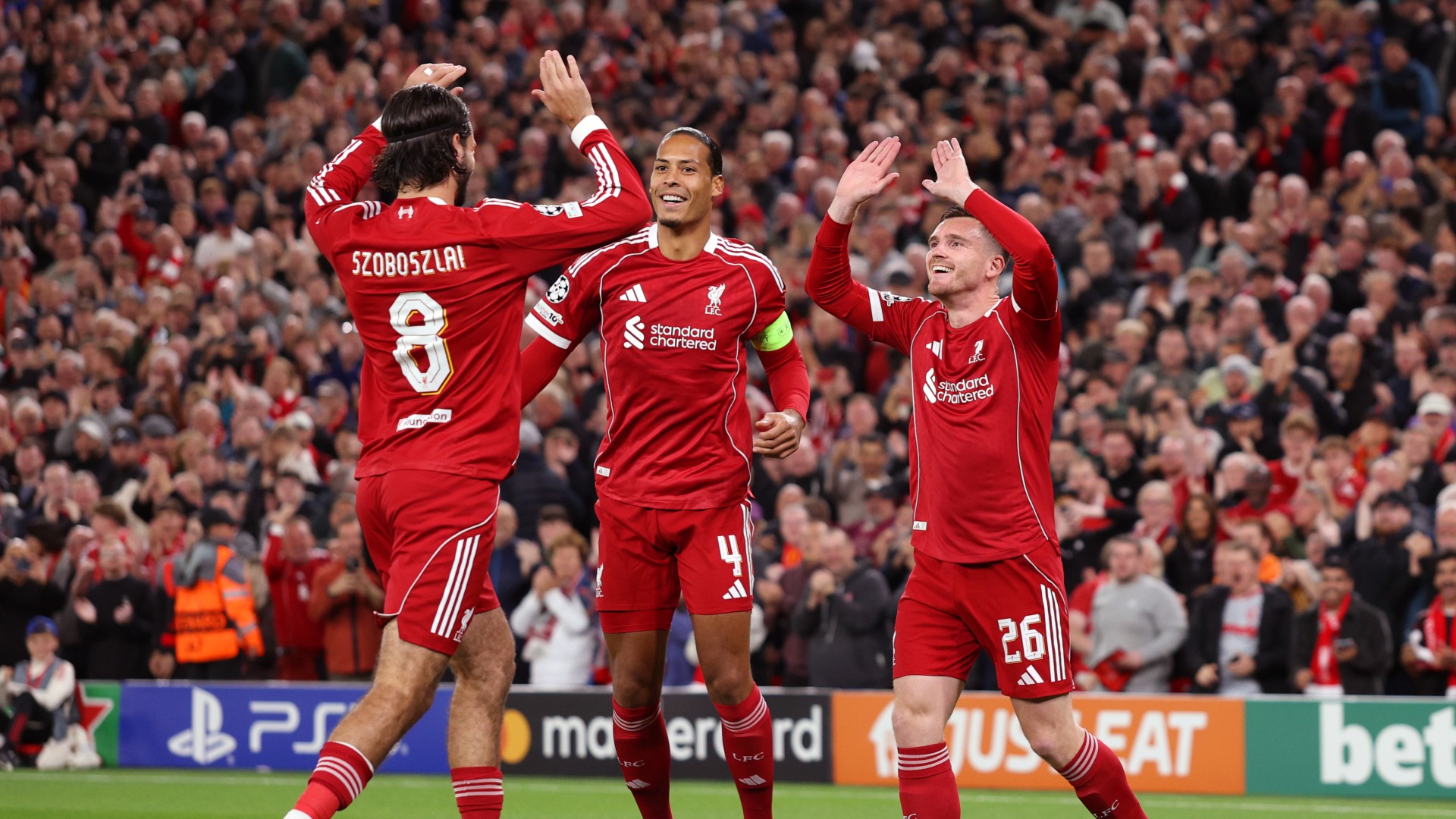 FC Liverpool Virgil van Dijk UCL 170925