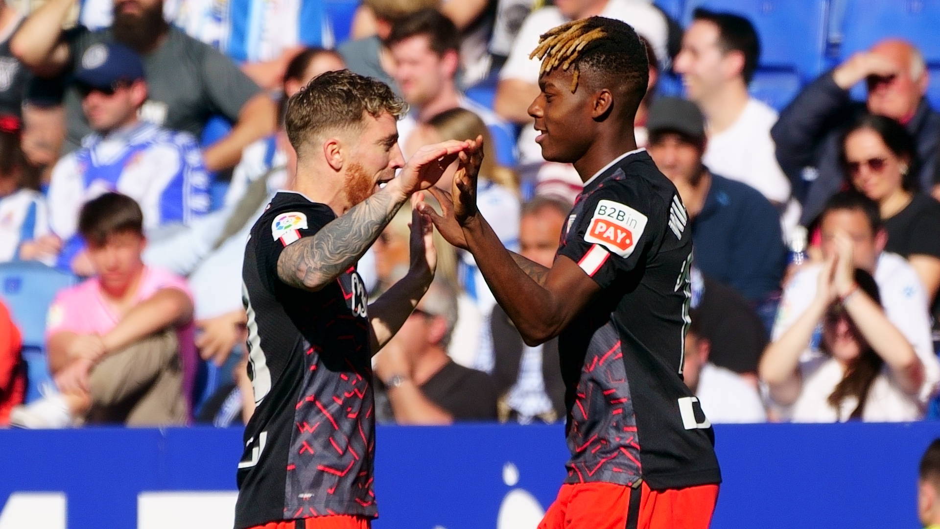 Iker Muniain, Nico Williams, Espanyol vs Athletic, LaLiga