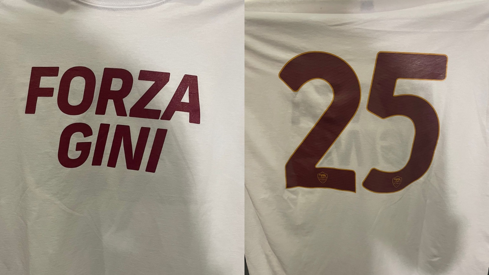 Forza Gini maglia Roma Wijnaldum