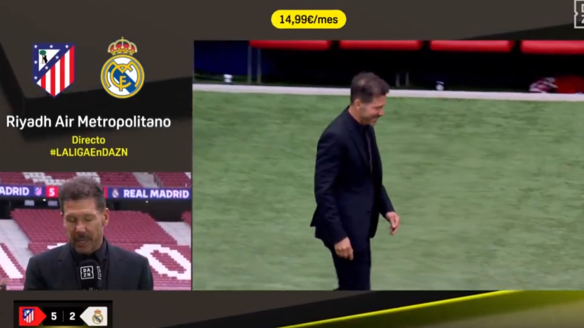 Cholo Simeone 2 derbi