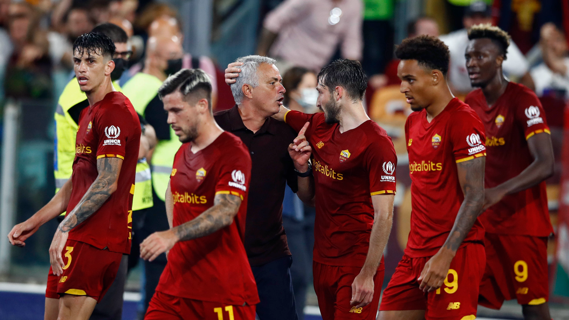 Roma Mourinho Sassuolo