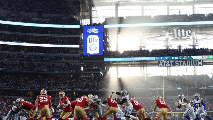 AT&T Stadium, Dallas, DAZN Italia