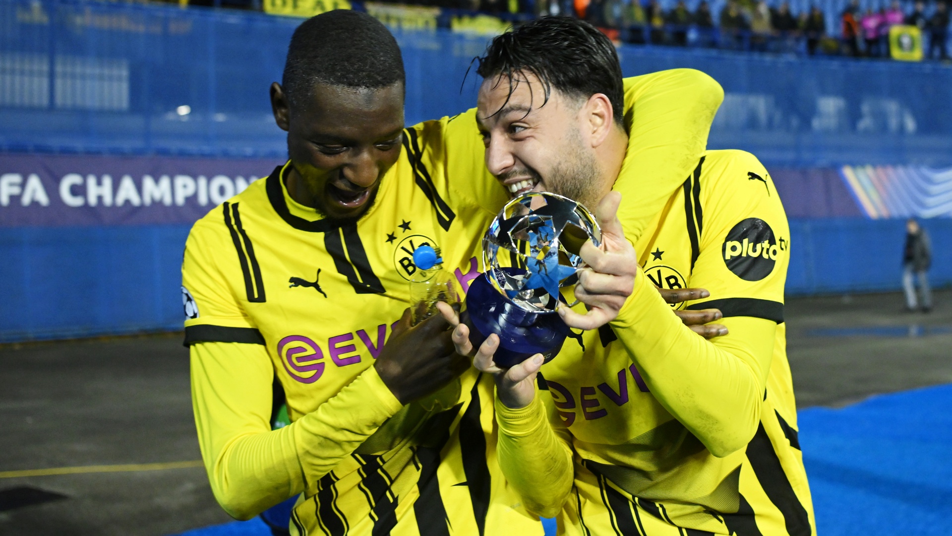 Ramy Bensebaini Serhou Guirassy BVB Borussia Dortmund Champions League 27112024