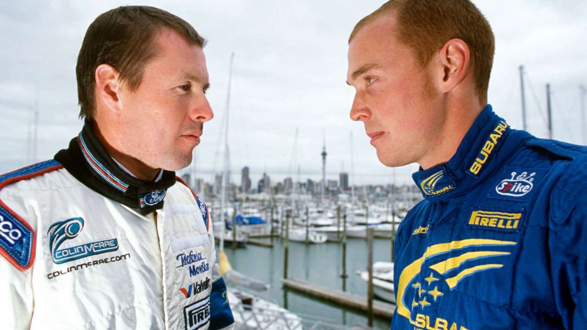 Colin McRae and Richard Burns